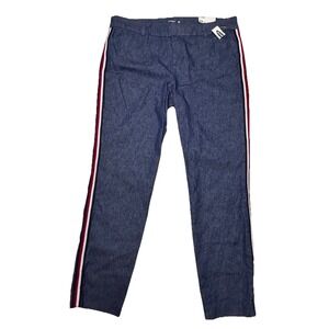 NWT Old Navy High Rise Pixie Skinny Ankle Pants Size‎ 10 Navy Blue